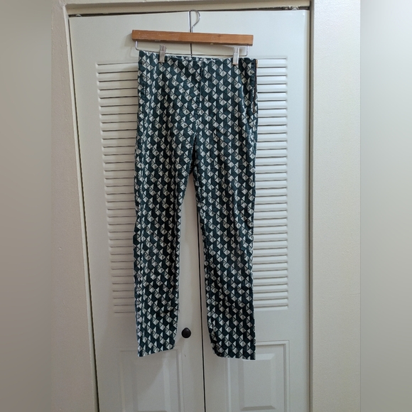 H&M Green and white checkered pants - Picture 3 of 5